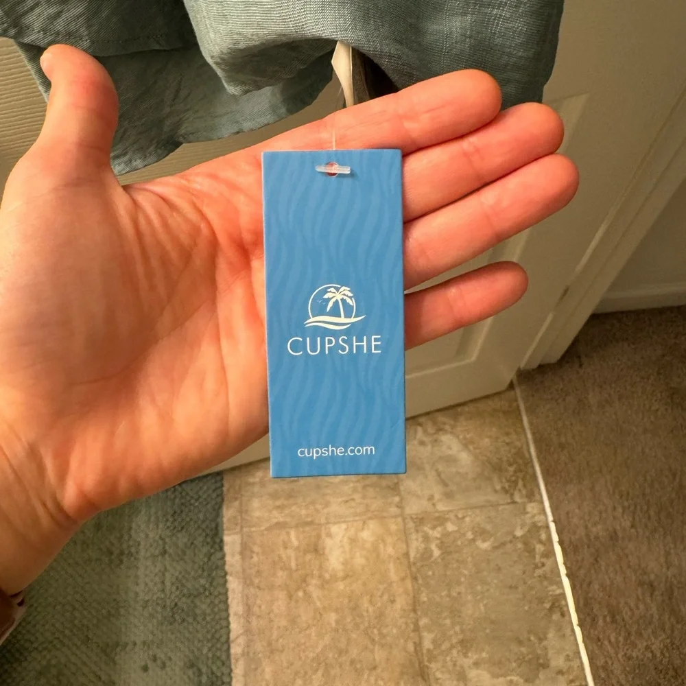 Elegant Teal Sleeveless Dress - Picture 6 of 6